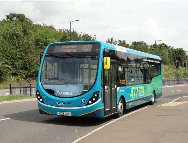 Arriva services have suffered repeated vandalism. Picture: Stock image