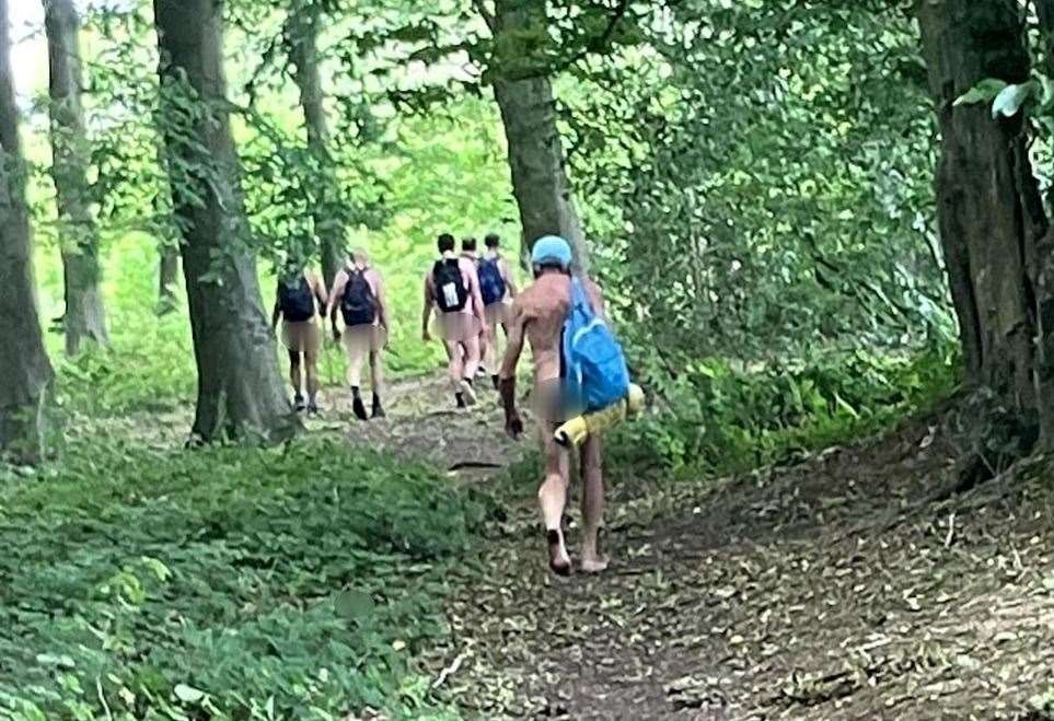 Grans Shock At Seeing Naked Men Strolling Through Denge And Pennypot