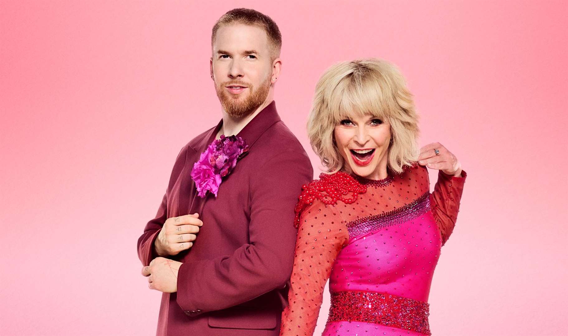 Singer Toyah Willcox was paired with Neil Jones in the Strictly launch show. Picture: Ray Burmiston/BBC/PA Wire