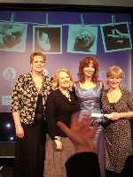 The midwives who devised the audit. Left to right: Gillian Duffey, head of midwifery, Hilary Thomas, matron inpatient services, Sarah Gregson, consultant midwife, Jackie Jenner, senior midwife.