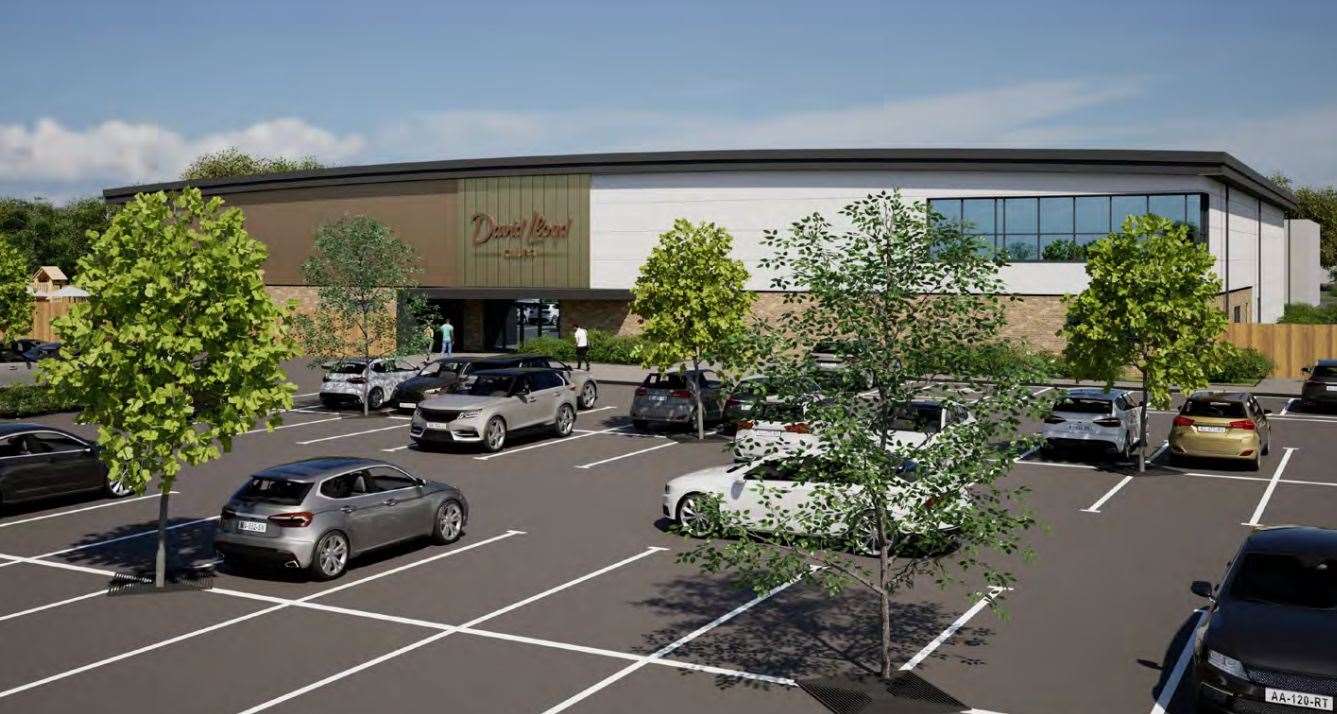 The David Lloyd Leisure facility will feature 248 parking spaces. Picture: Hadfield Cawkwell Davidson Limited