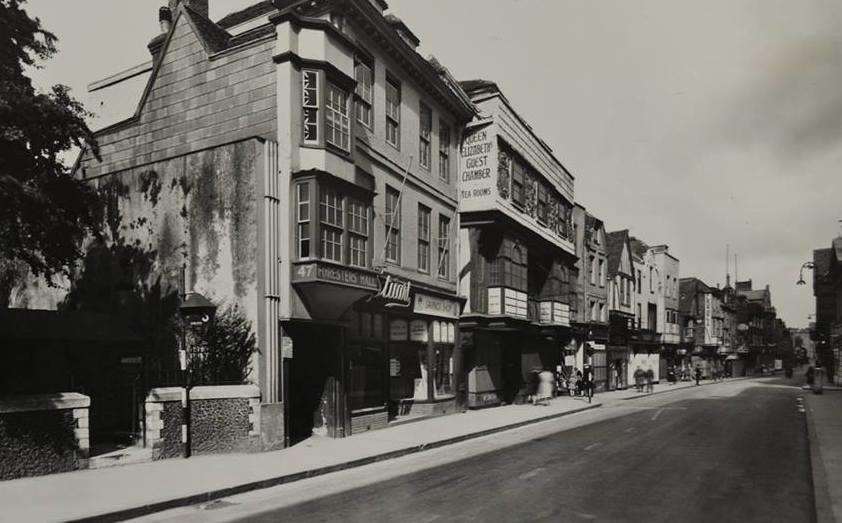 Foresters’ Hall in 1941, pictured for the National monuments survey