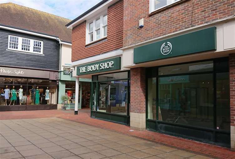 The Body Shop in Sevenoaks closed its doors in 2019 - and now other Kent stores could be at risk. Picture: Andy Dunne