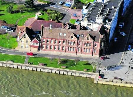 The Aveling and Porter section of the former Civic Centre in Strood. Copyright: Medway Renaissance