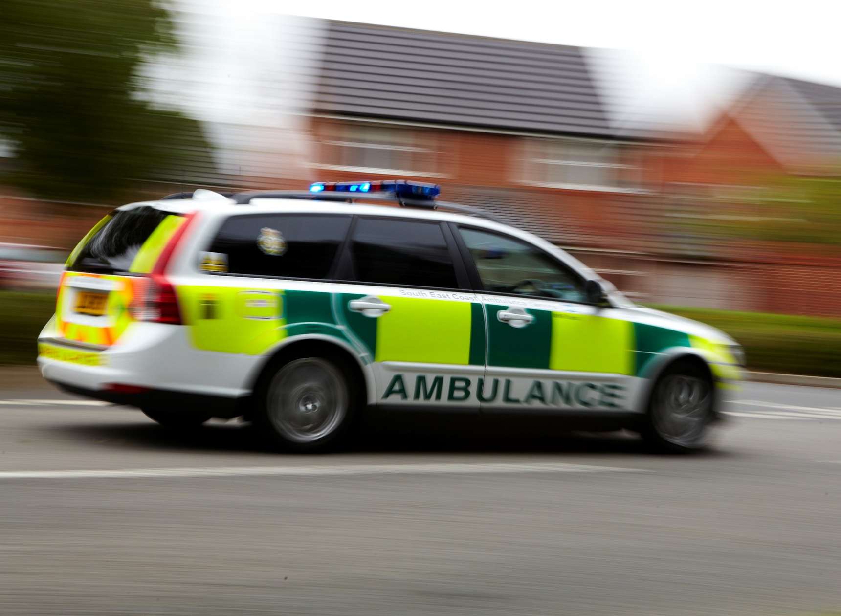 The motorcyclist died in the crash. Stock image