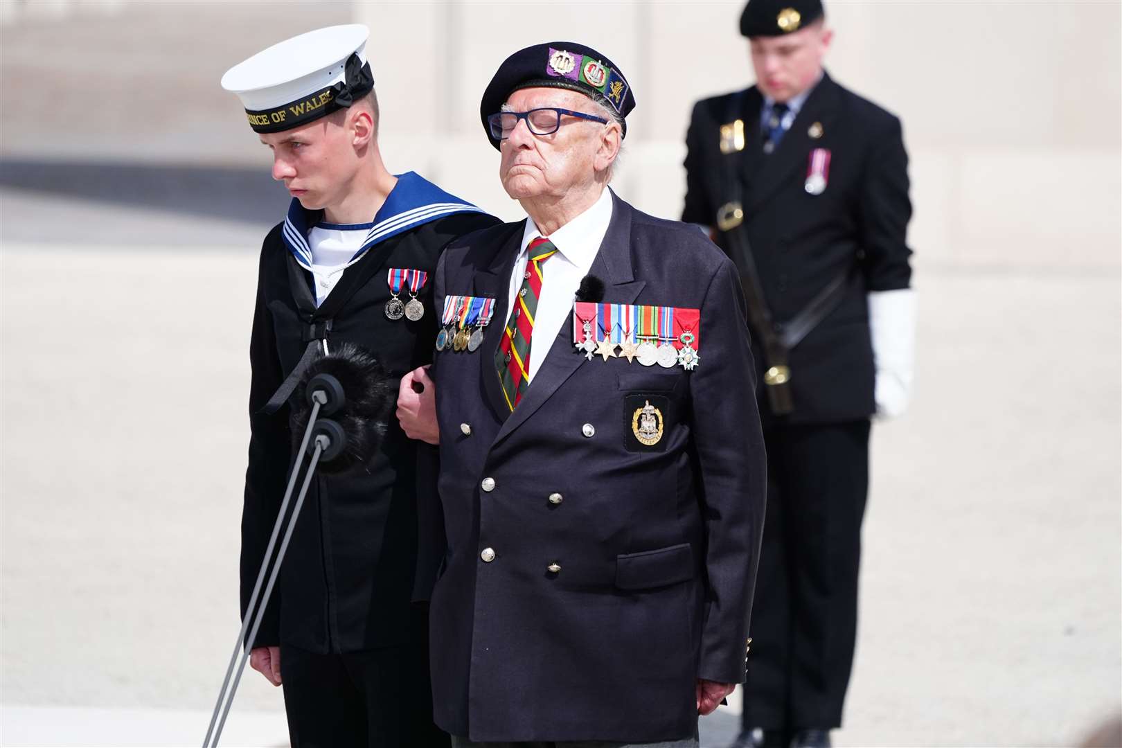 D-Day veteran and Ambassador for the British Normandy Memorial, Ken Hay, 98 criticised the Prime Minister (Jane Barlow/PA)