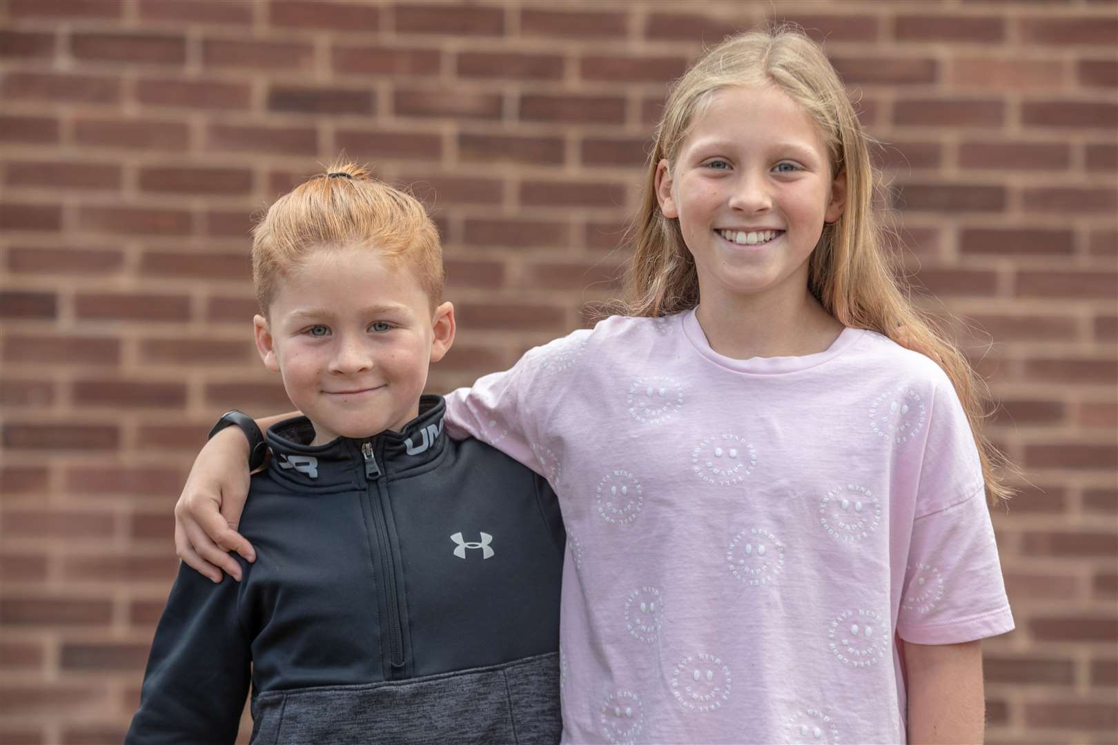 Jude and Sadie who, saved their dad’s life when he went into cardiac arrest in his car whilst reversing onto his driveway