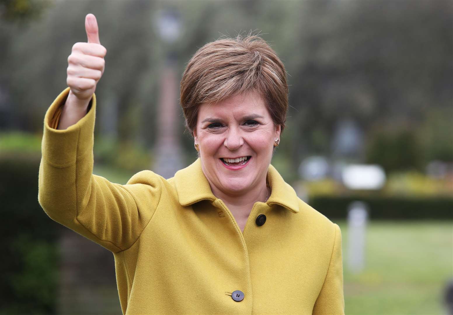 Nicola Sturgeon has followed Boris Johnson in announcing a further easing of lockdown restrictions (Andrew Milligan/PA)