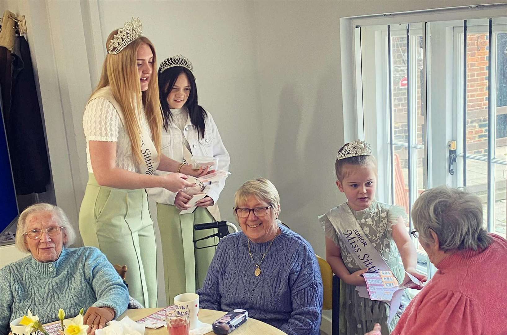 The court played bingo with pensioners in partnership with Age UK. Picture: Kelly Kay