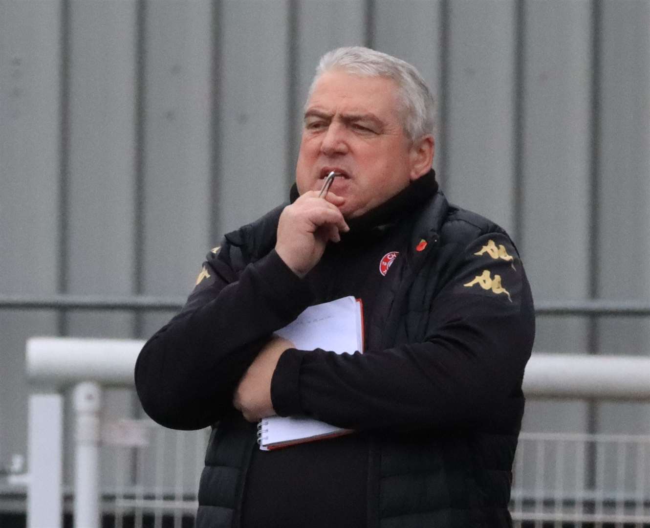 Chatham Town Women’s boss Keith Boanas. Picture: Allen Hollands