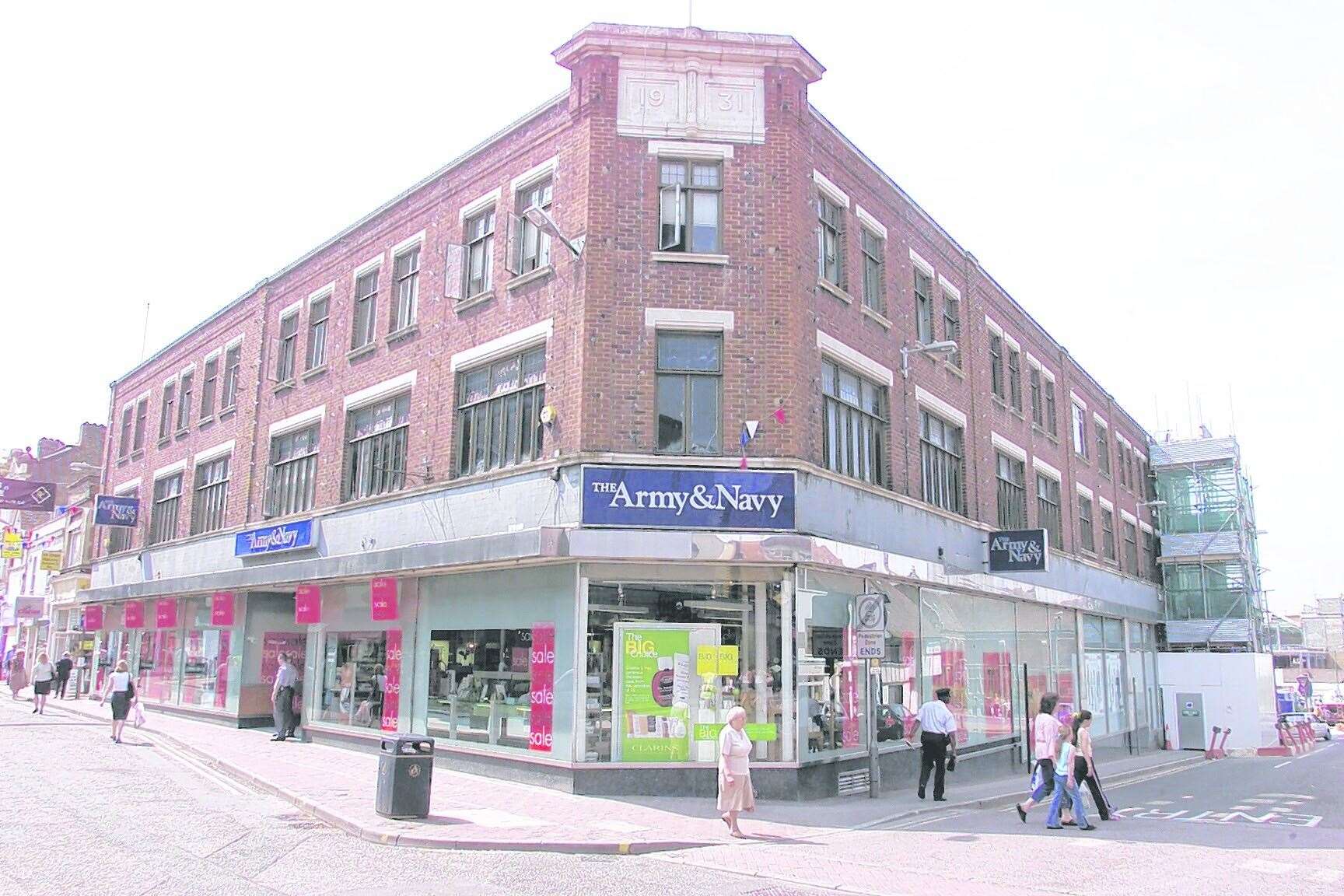 The Army and Navy store closed in 2005