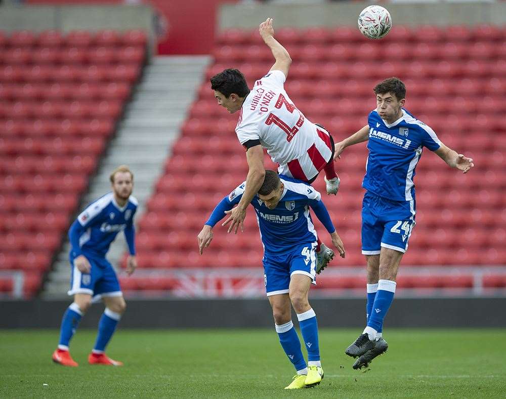 FA Cup action between Sunderland and Gillingham Picture: Ady Kerry (21244279)