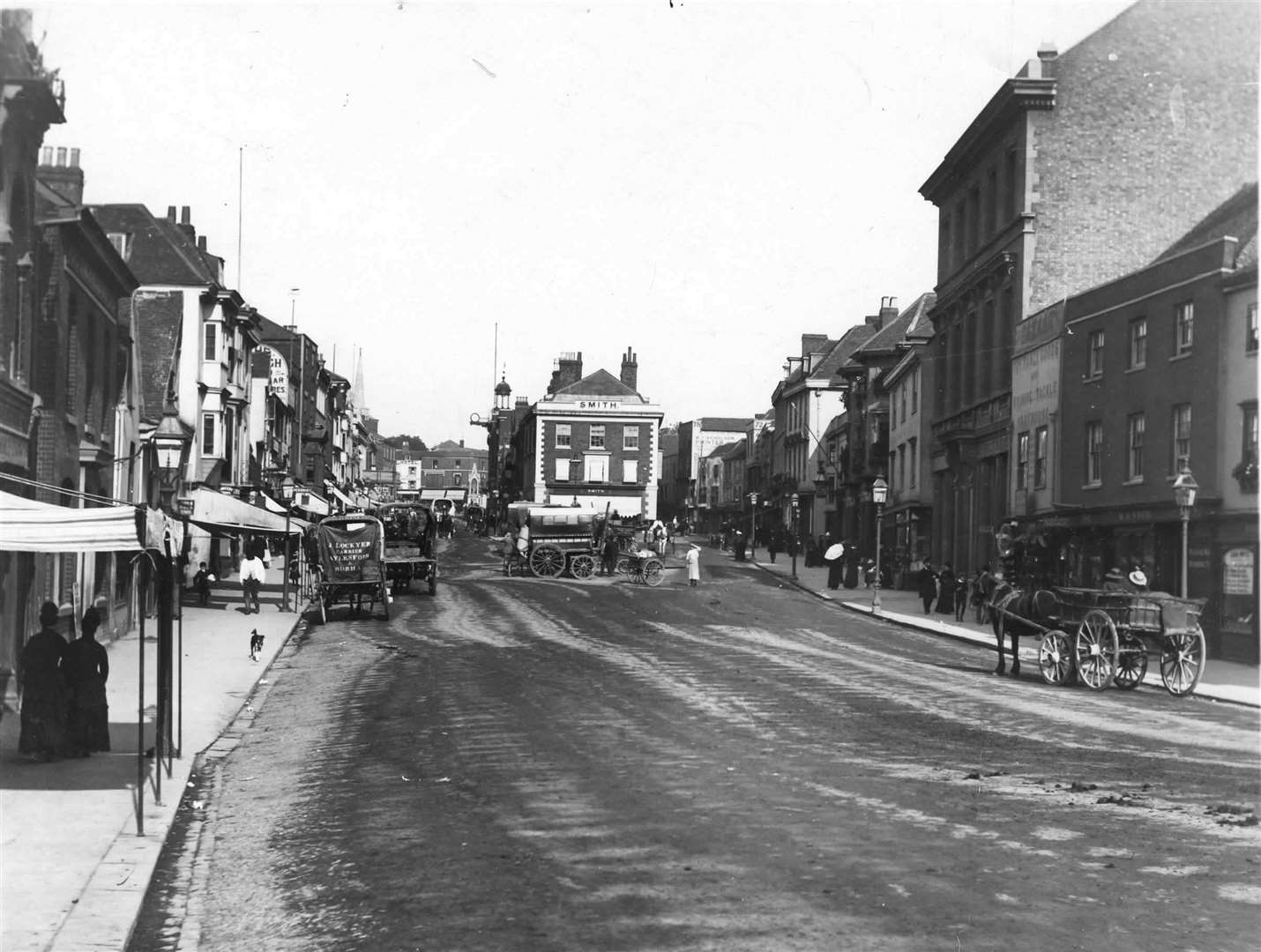 Edmund Gandy ran a plumbing and decorating business in Maidstone