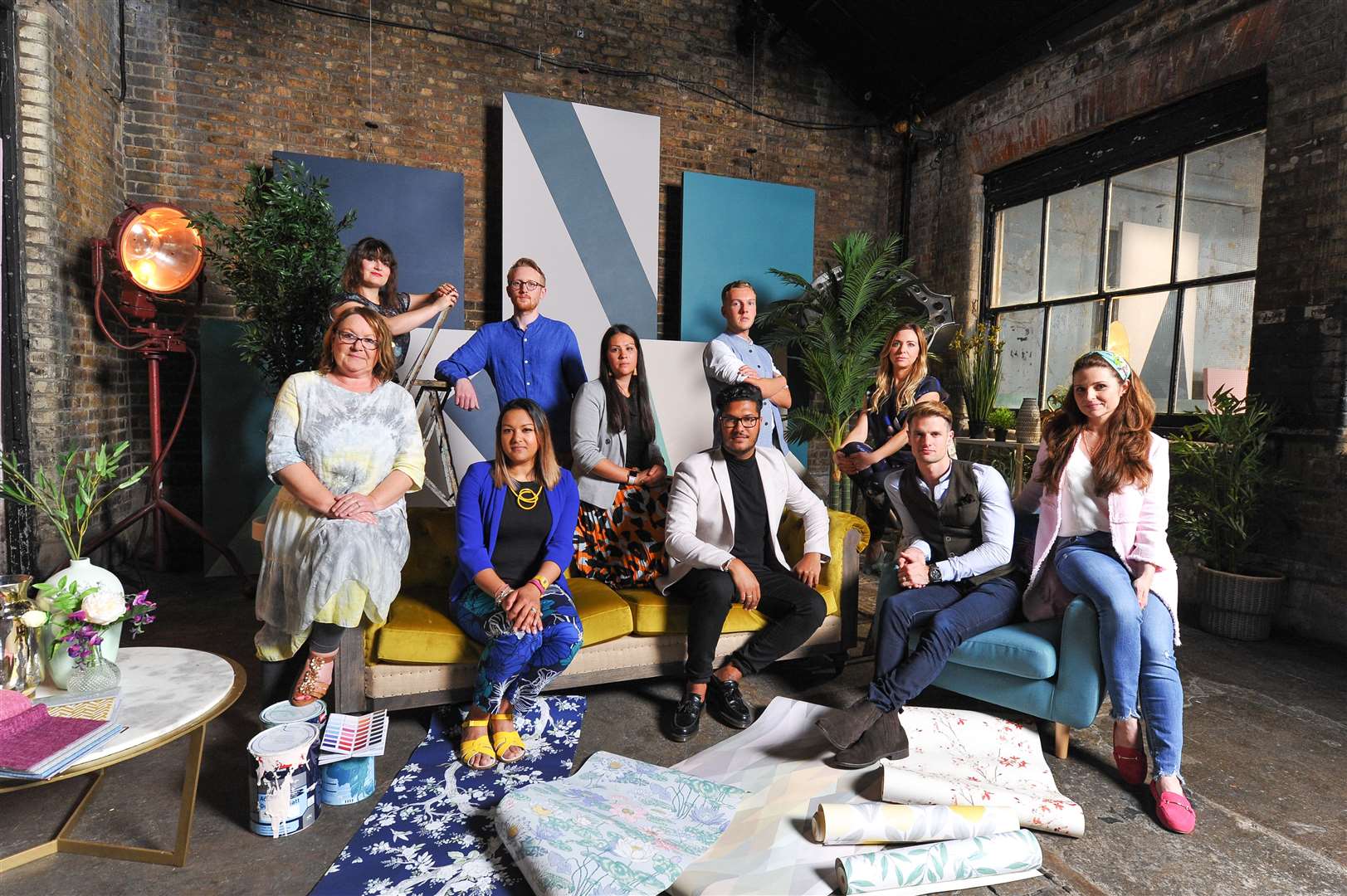 Interior Design Masters will be on BBC Two hosted by Fearne Cotton. Picture: Tom Scott/EndemolShineUK (15017551)