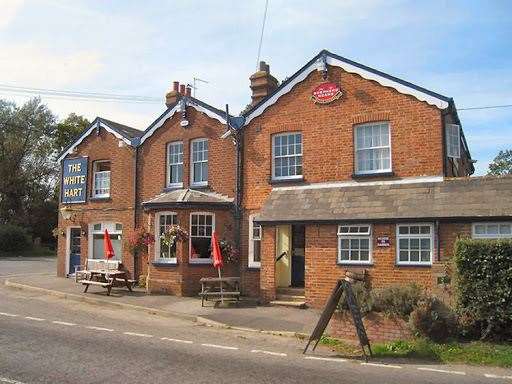 The White Hart pub in Claygate in happier times