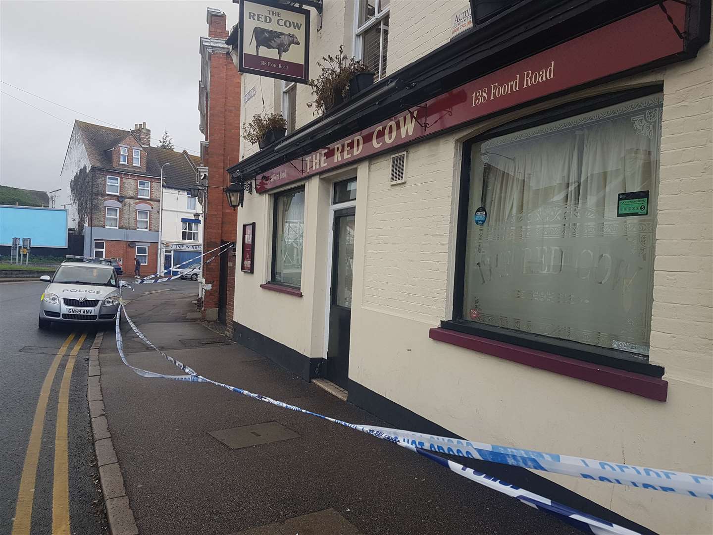 Joe Daniels was found his Red Cow pub in Folkestone