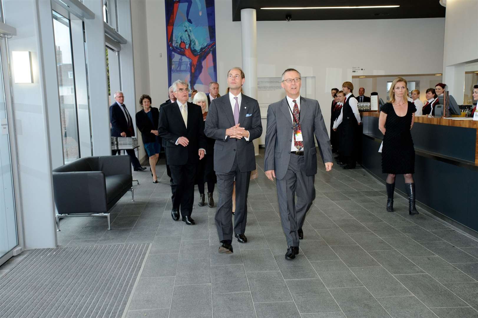 Prince Edward attends a gala opening night at the new Marlowe Theatre on October 4, 2011. Picture: Tim Stubbings