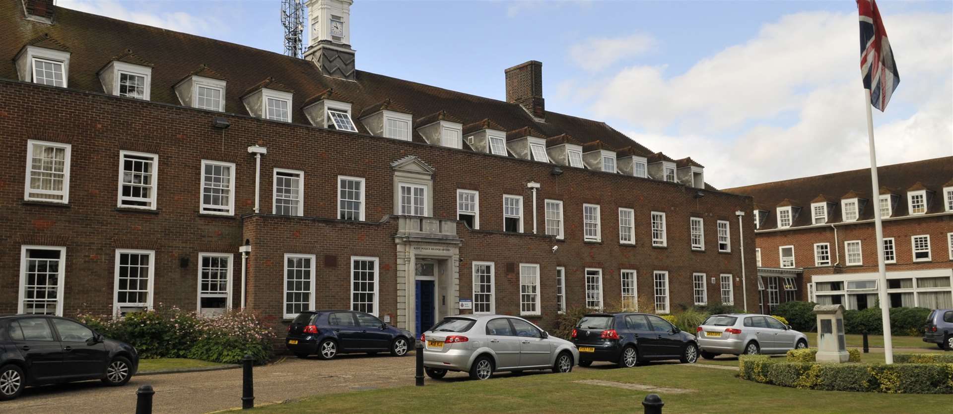 Kent Police HQ, in Sutton Road, Maidstone, is being put up for sale