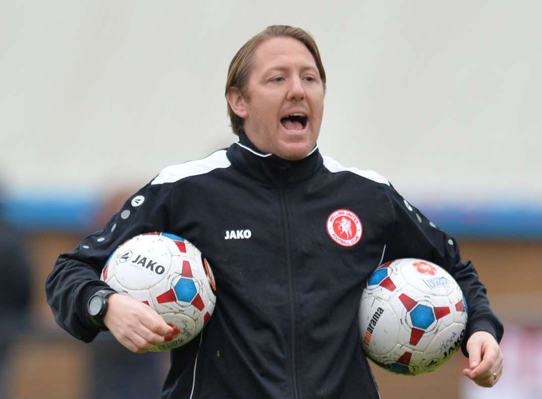 Welling boss Jamie Day. Picture: Dave Budden