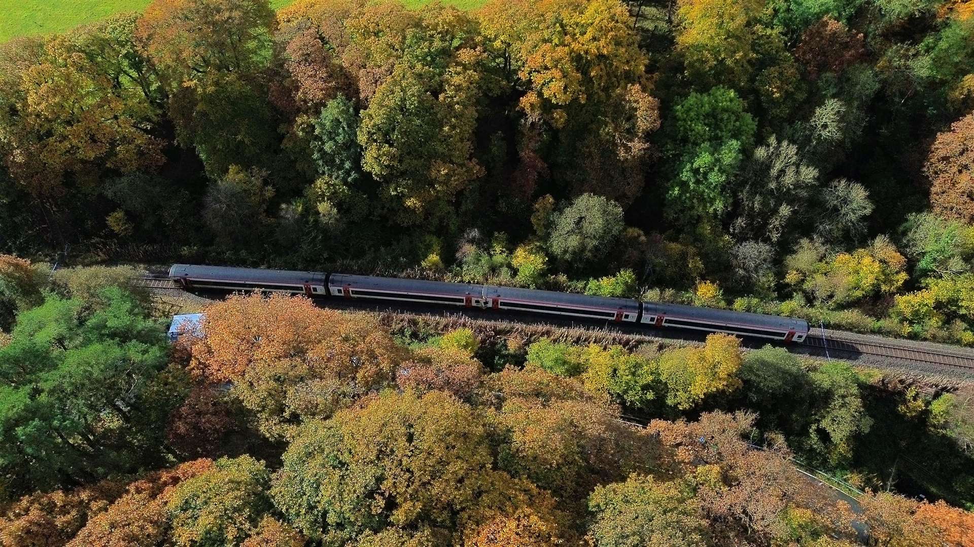 The collision involved two trains (Ian Cooper/PA)