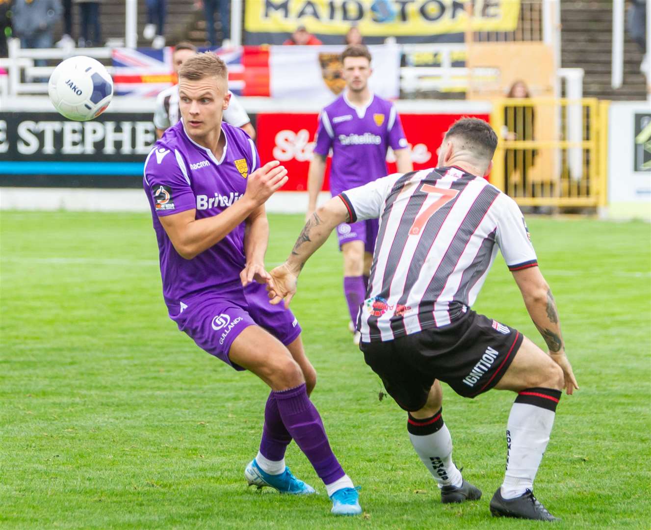 Ross Marshall makes his Maidstone debut at Bath last weekend Picture: Helen Cooper