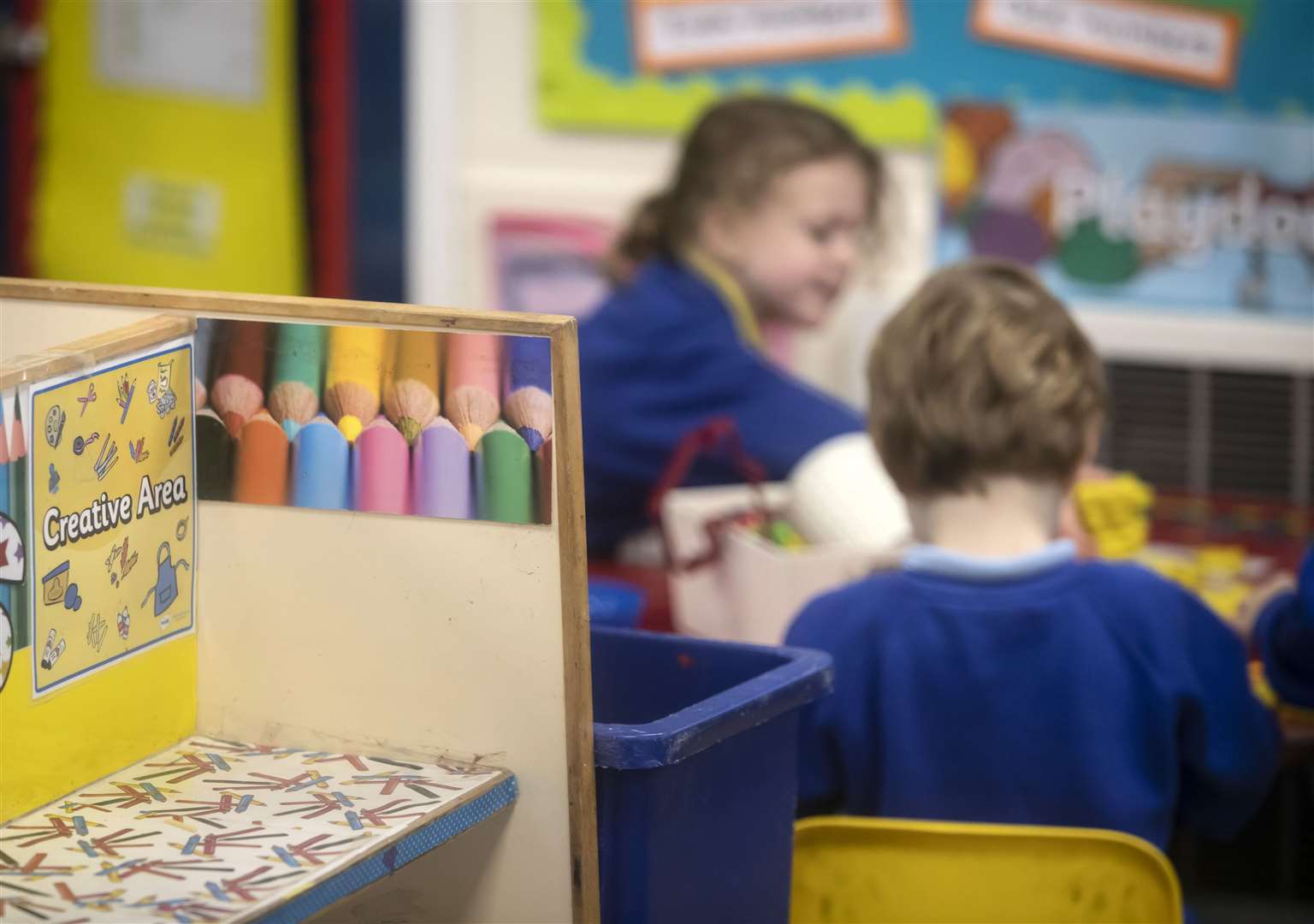 The youngest children are due to return to face-to-face teaching from next Monday (Danny Lawson/PA)