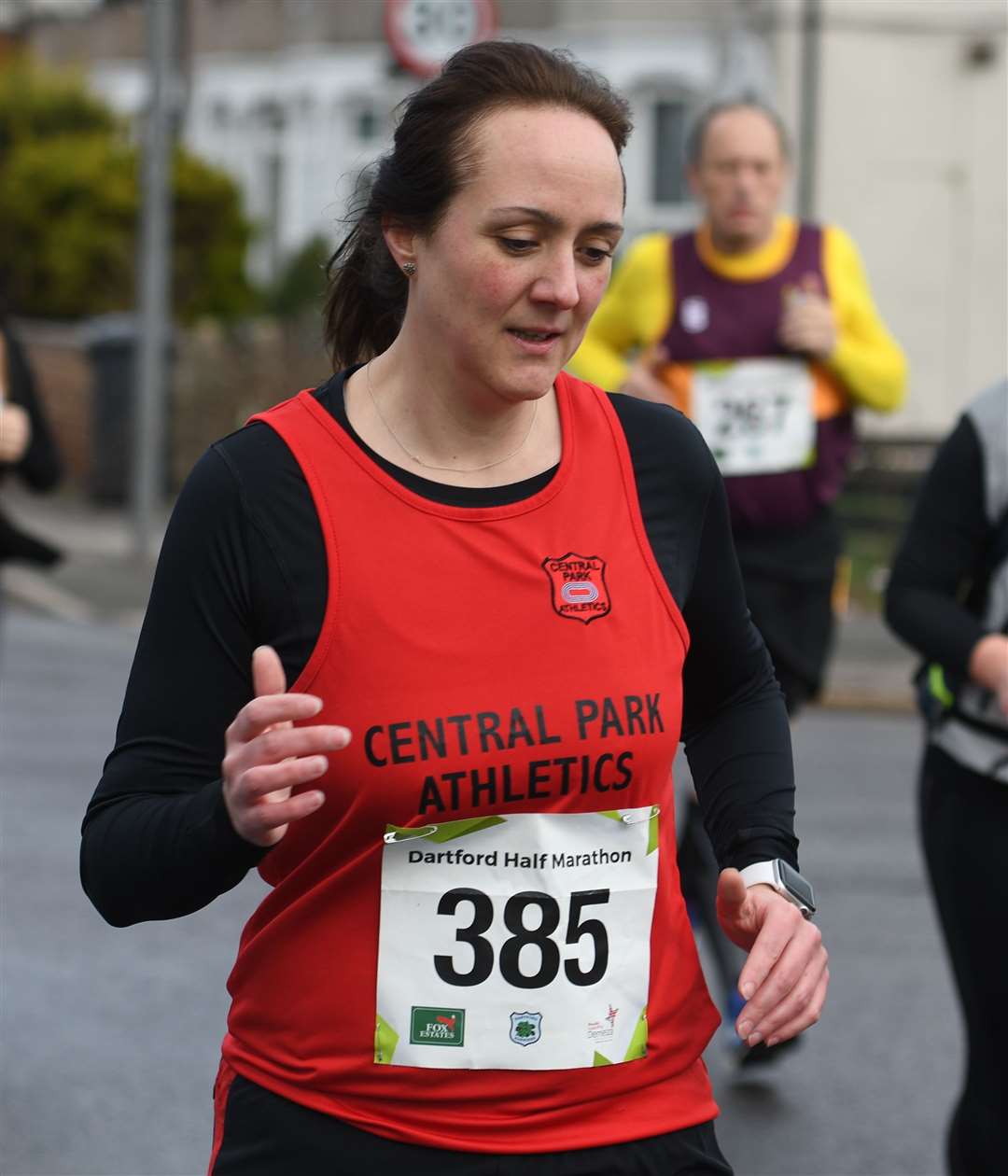 Central Park Athletics' Amy Hutchings. Picture: Barry Goodwin (55422755)