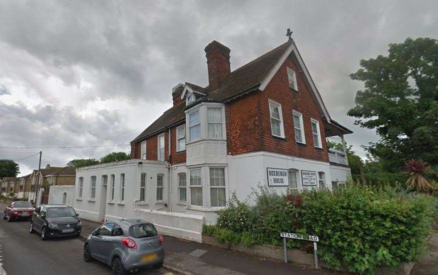 Roxburgh House in Westgate-on-Sea has been rated inadequate by the CQC. Picture: Google Street View