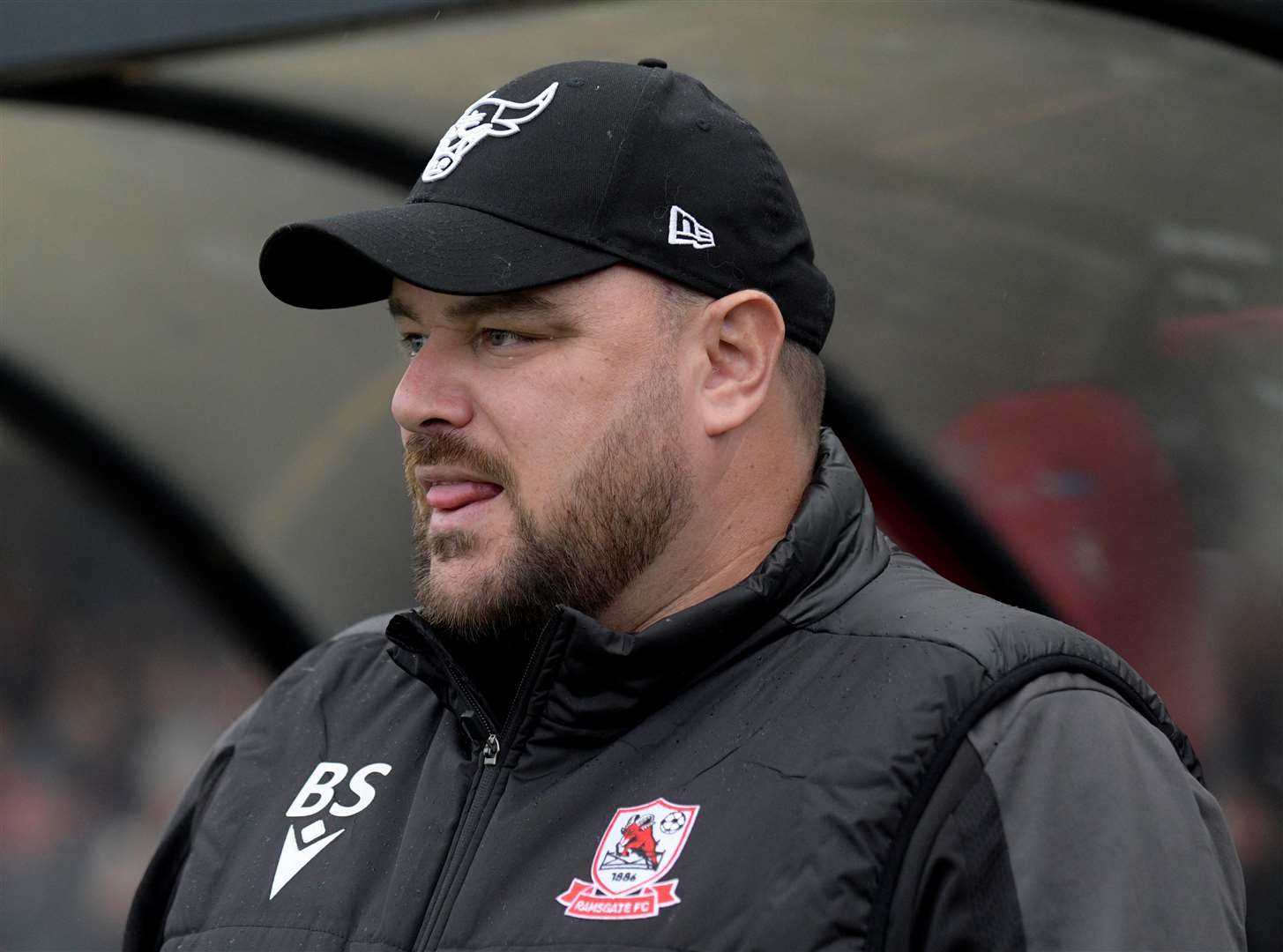 Ramsgate manager Ben Smith. Picture: Barry Goodwin