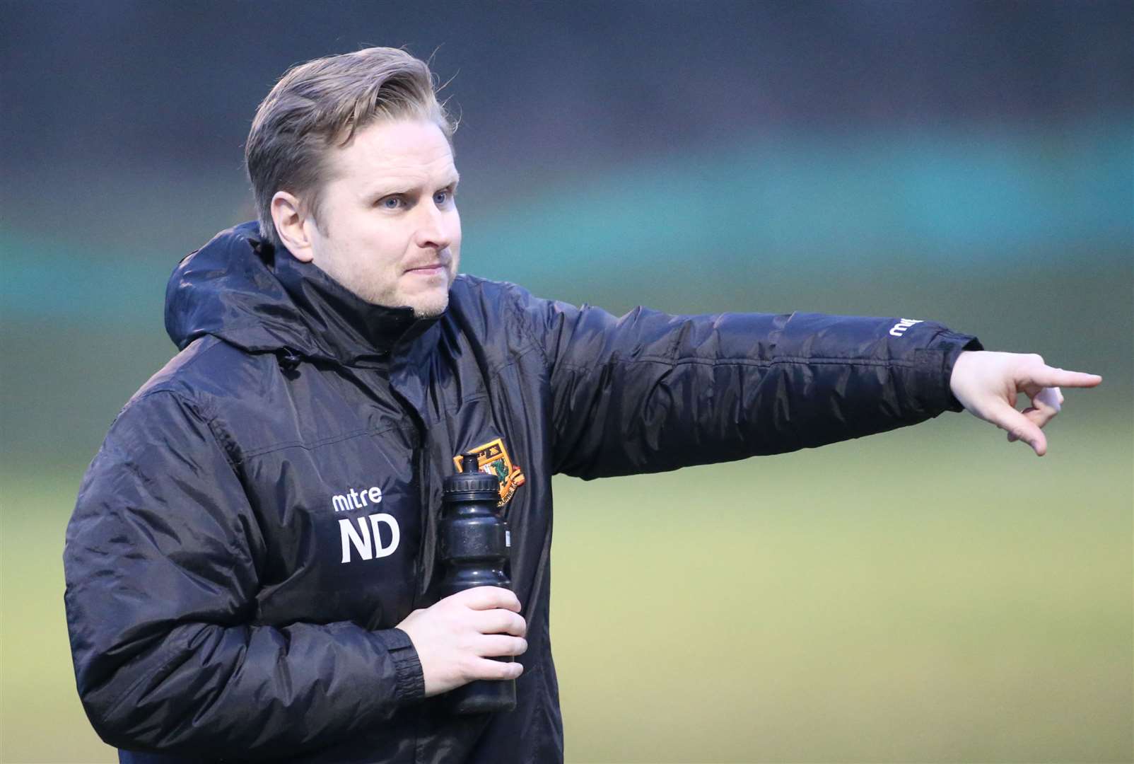 Sittingbourne manager Nick Davis. Picture: John Westhrop