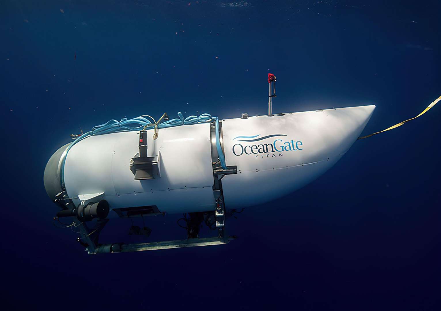 Titan, an OceanGate Expeditions vessel, has been used to examine the wreck of the Titanic. Picture: OceanGate Expeditions/PA