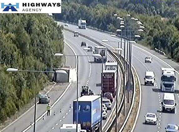 Beery Me! Lorry Sheds Load Of Beer After Overturning On M20 Between ...