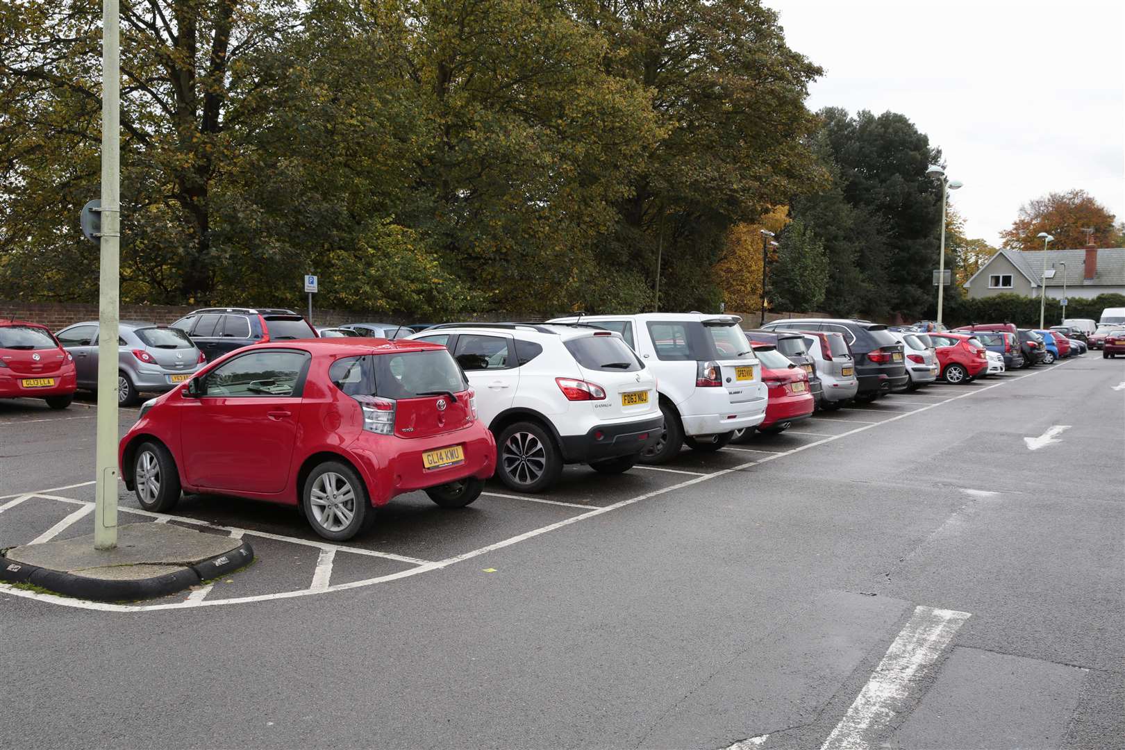 West Malling display car park, High Street.