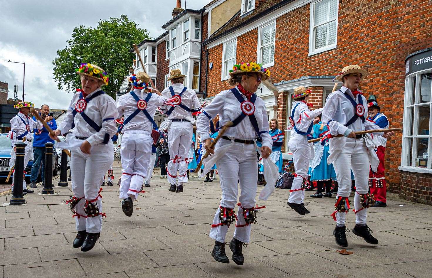 Morris dancers, folk musicians and traditional craftmakers will be at this year's Tenterden Folk Festival. Photo: Philip L Hinton