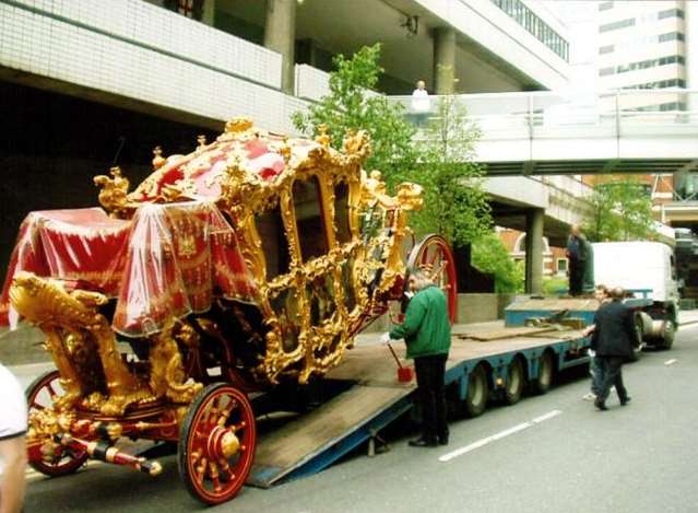 Ronald Acott was chosen to transport the Lord Mayor's Coach. Picture: D Lumsden Ltd