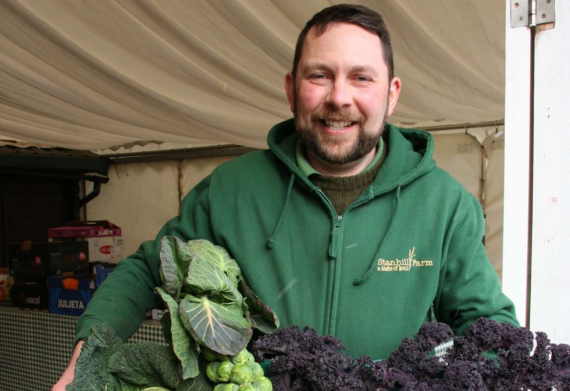 Farmer and grower Toby Williams of Stanhill Farm in Wilmington is the chairman of Kent NFU