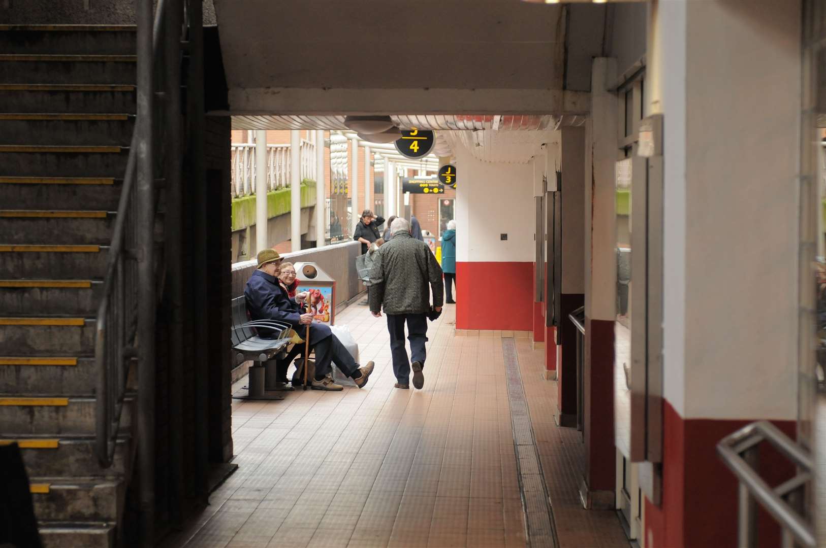 How the bus station used to look