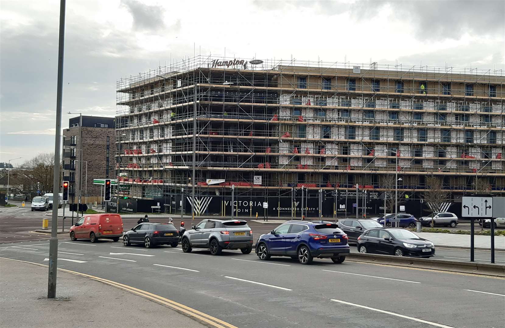 The hotel goes across six storeys, featuring 140 rooms