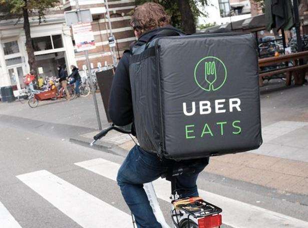 Some Uber Eats delivery riders claim others are muscling in on orders