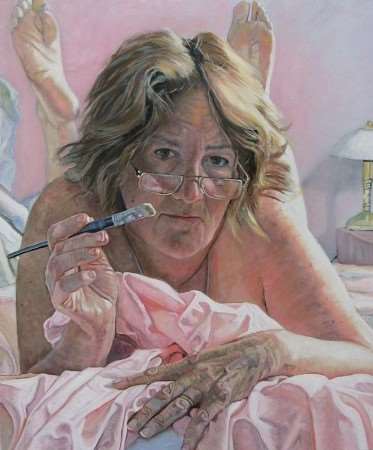 Vicky Brand's self-portrait