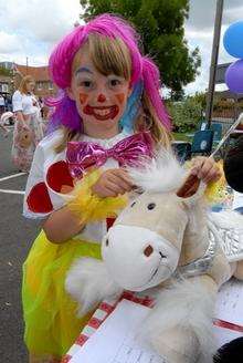 Iwade Primary School fete with a circus theme