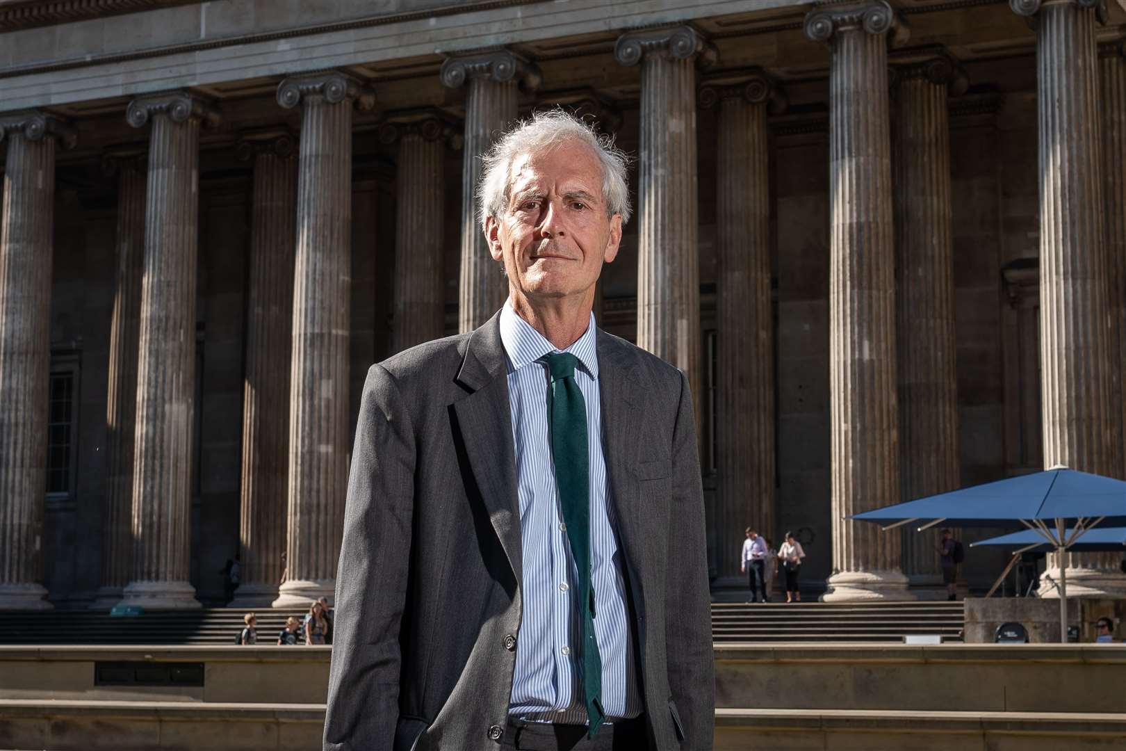 Sir Mark Jones outside the British Museum, London (Aaron Chown/PA)