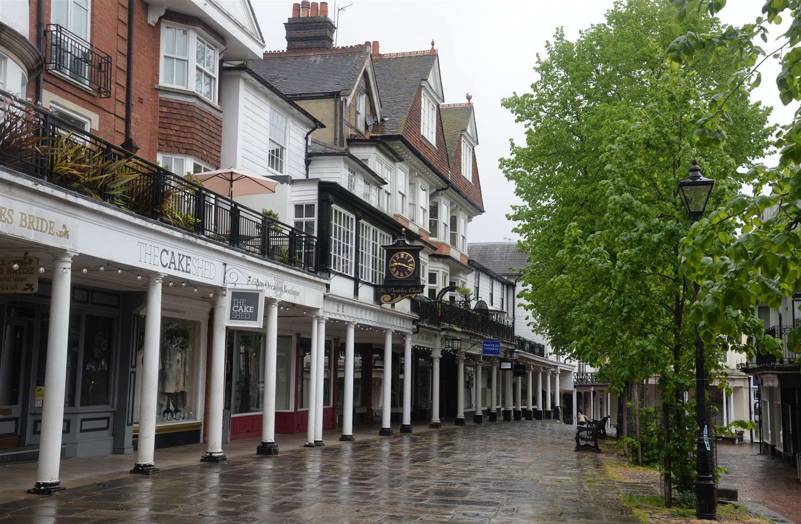 The town will host "Party on The Pantiles" at 8pm on Saturday. Picture: Chris Davey