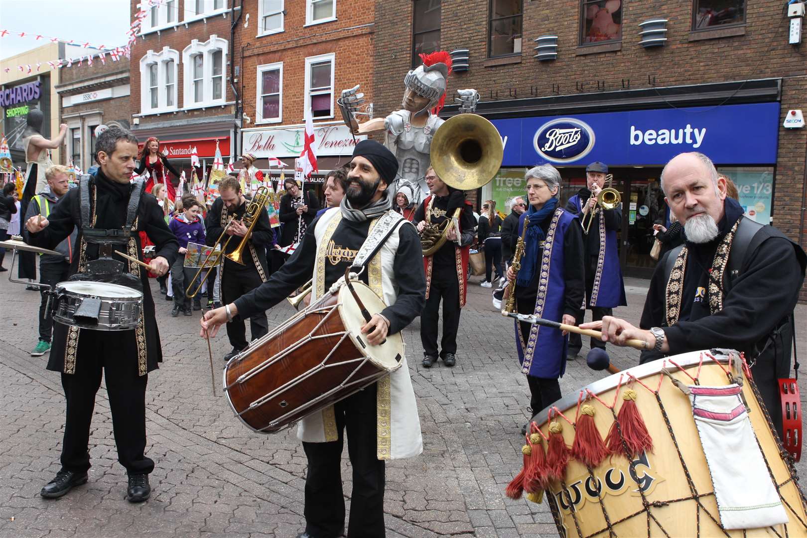 The Bollywood Brass Band.