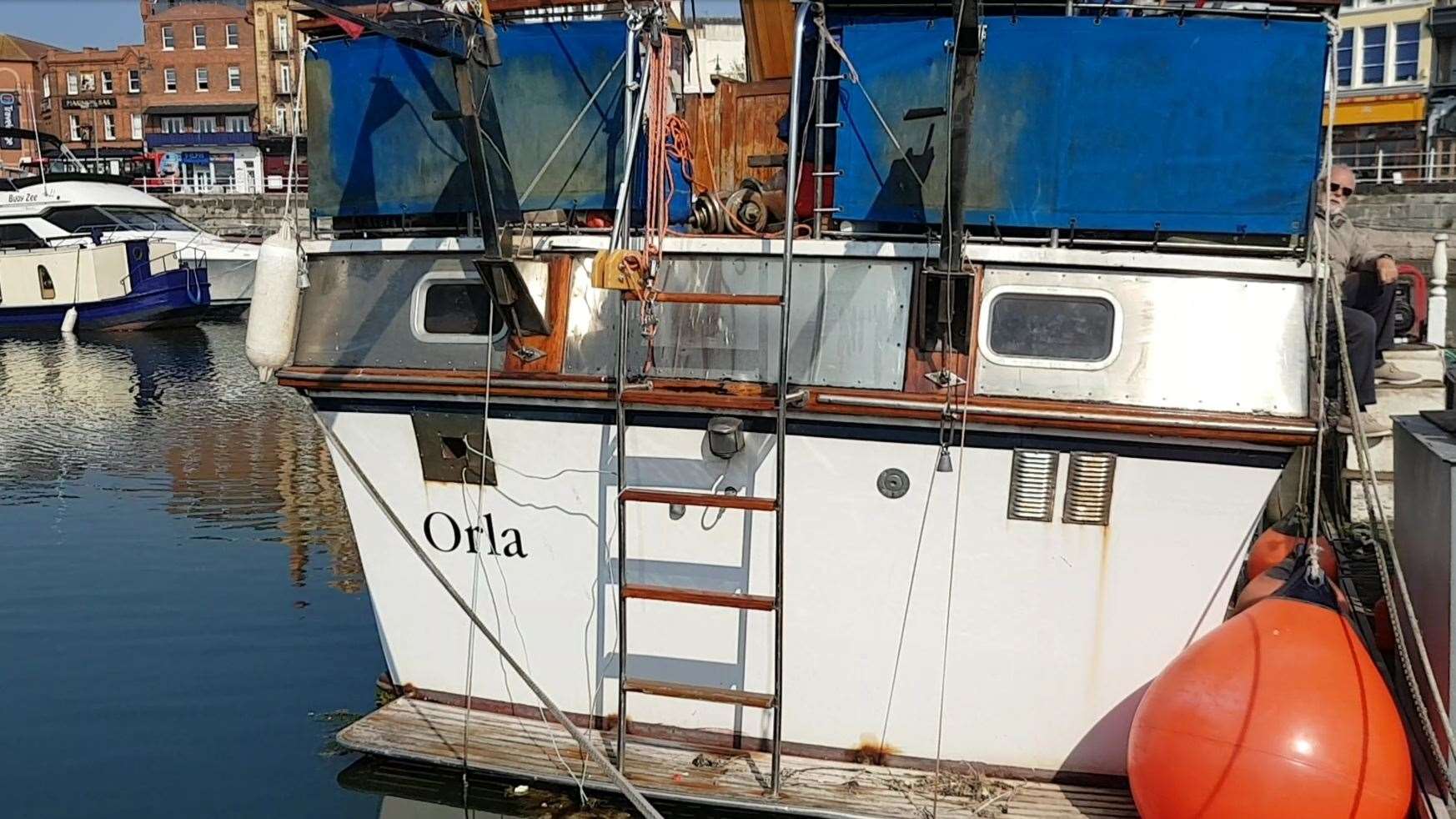 Mr Douglas' boat, Orla