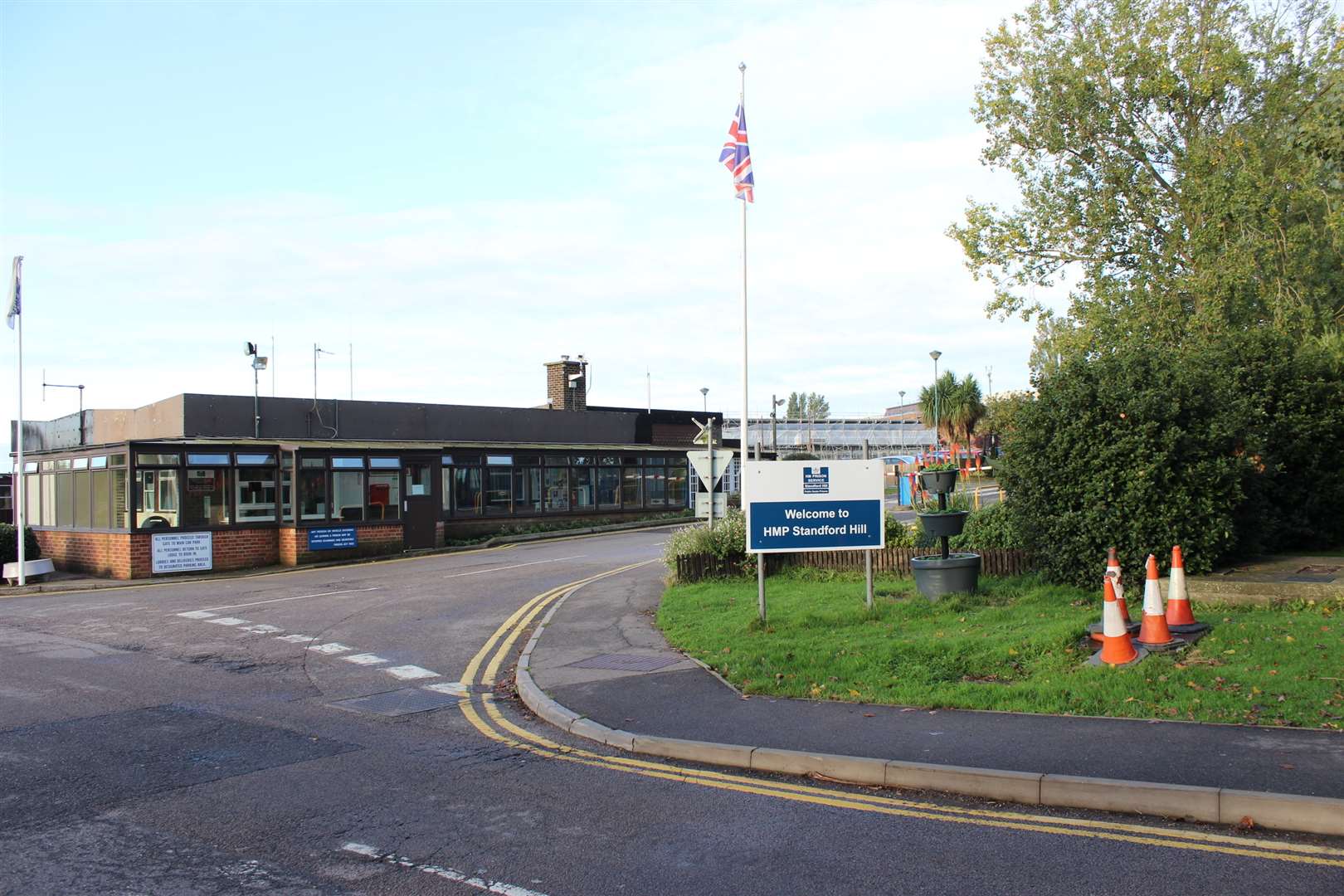 HM Standford Hill Open Prison at Eastchurch on the Isle of Sheppey