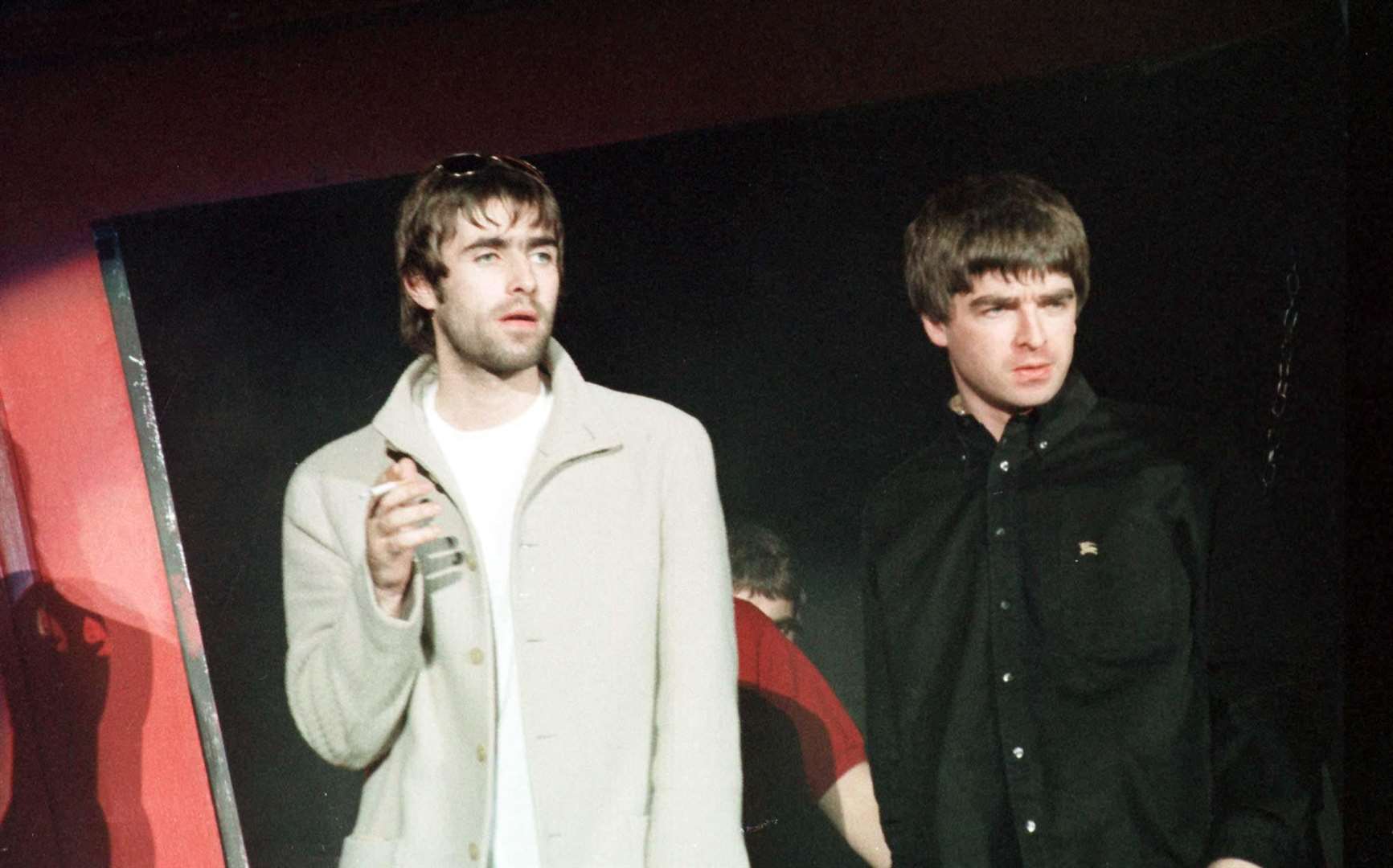 Oasis lead singer Liam Gallagher (left) and his brother Noel Gallagher (right) (Joanne Nelson/PA)