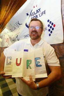 Chairman of Sheppey Relay for Life committee, Lee Ewart