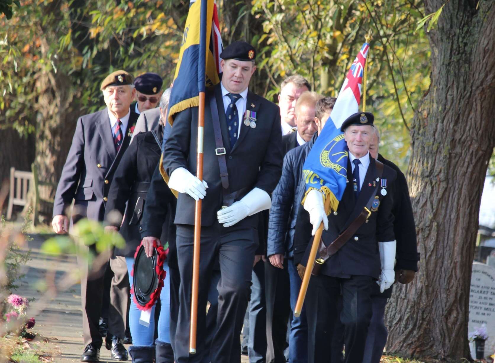 Armistice Day at Halfway Cemetery