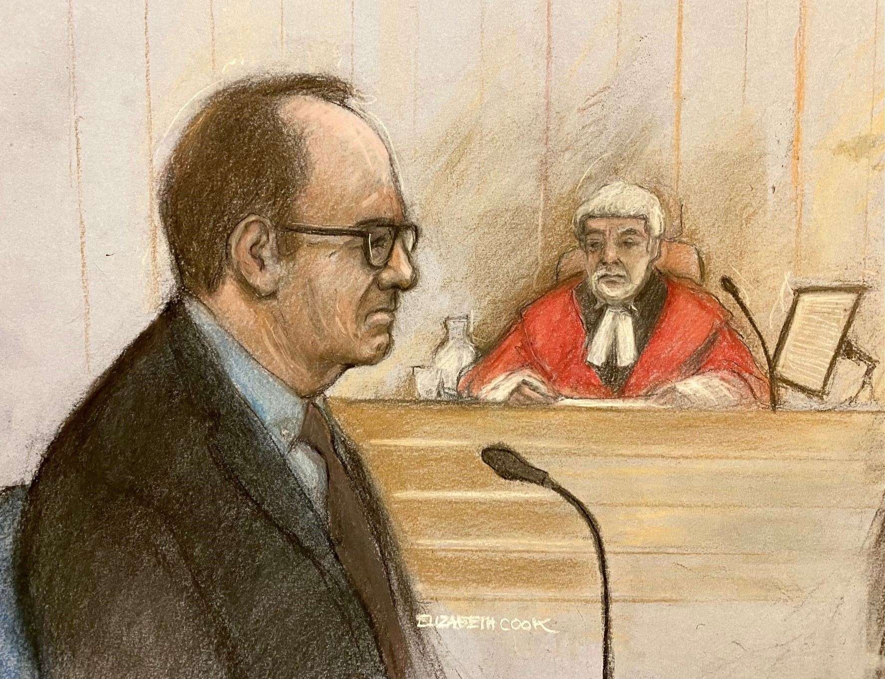 Spacey denies nine charges including seven counts of sexual assault (Elizabeth Cook/PA)